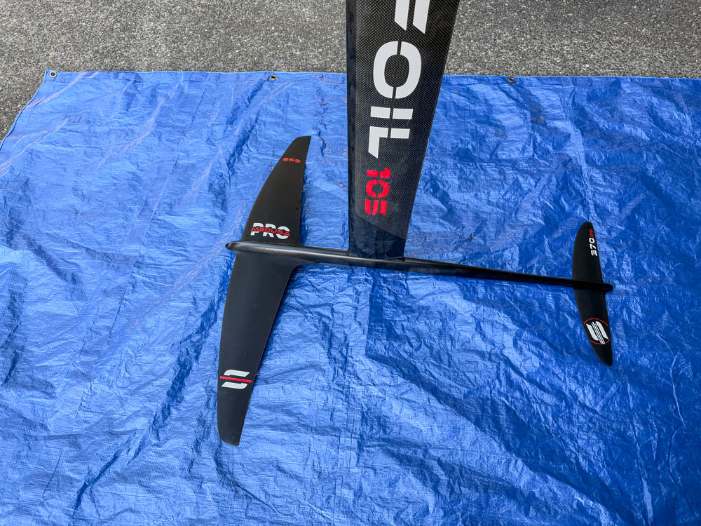 Windsurf Foil Set with Deep Tuttle head