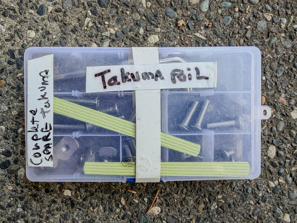 Complete spare parts set
